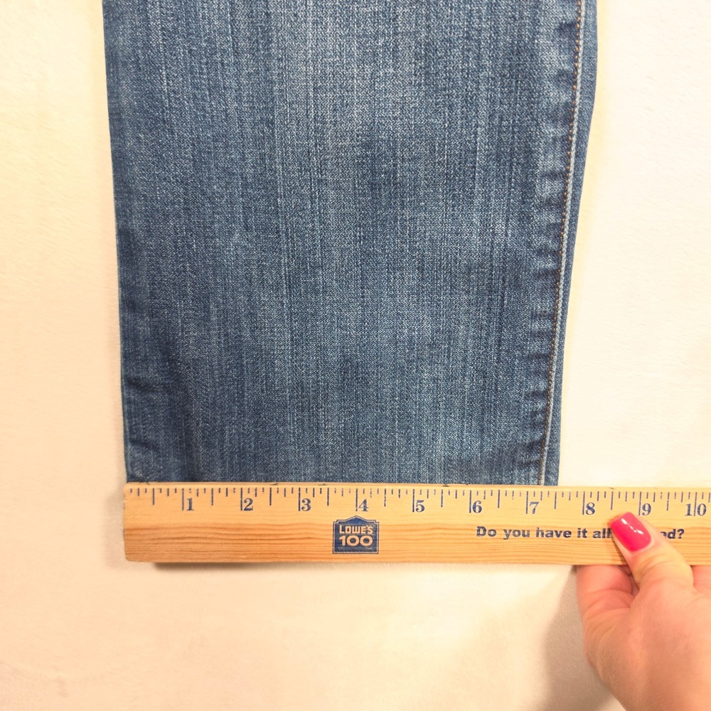 Gap Jeans Womens 29/8 Blue Boyfriend Distressed Denim Y2K Casual Classic Minimal - Picture 7 of 15